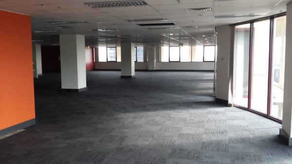 cleared office space