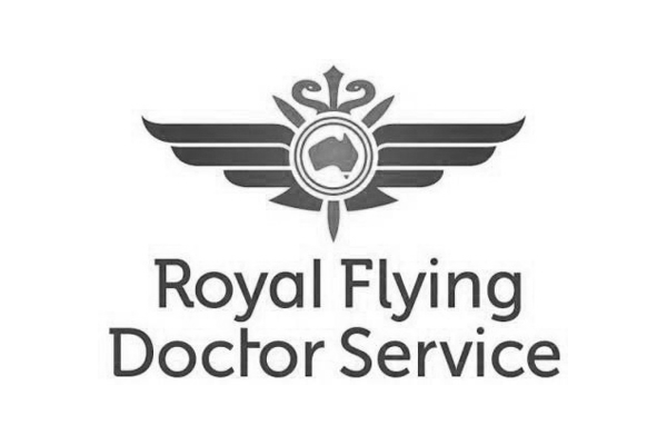 Royal Flying Doctor Service Logo desaturated