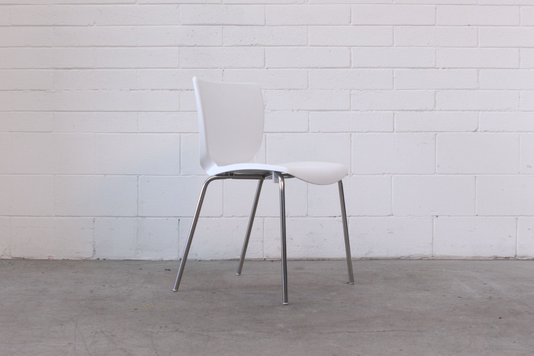 DC121-3 Cello Stacker Chair White by OSA - Egans | Office ...