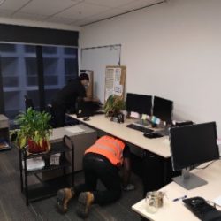 multi-level internal office relocation