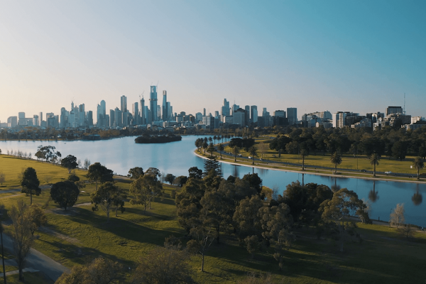 Melbourne CBD skyline
