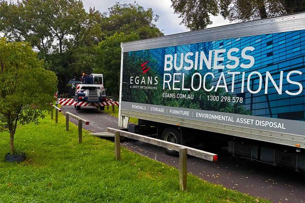 business relocations truck