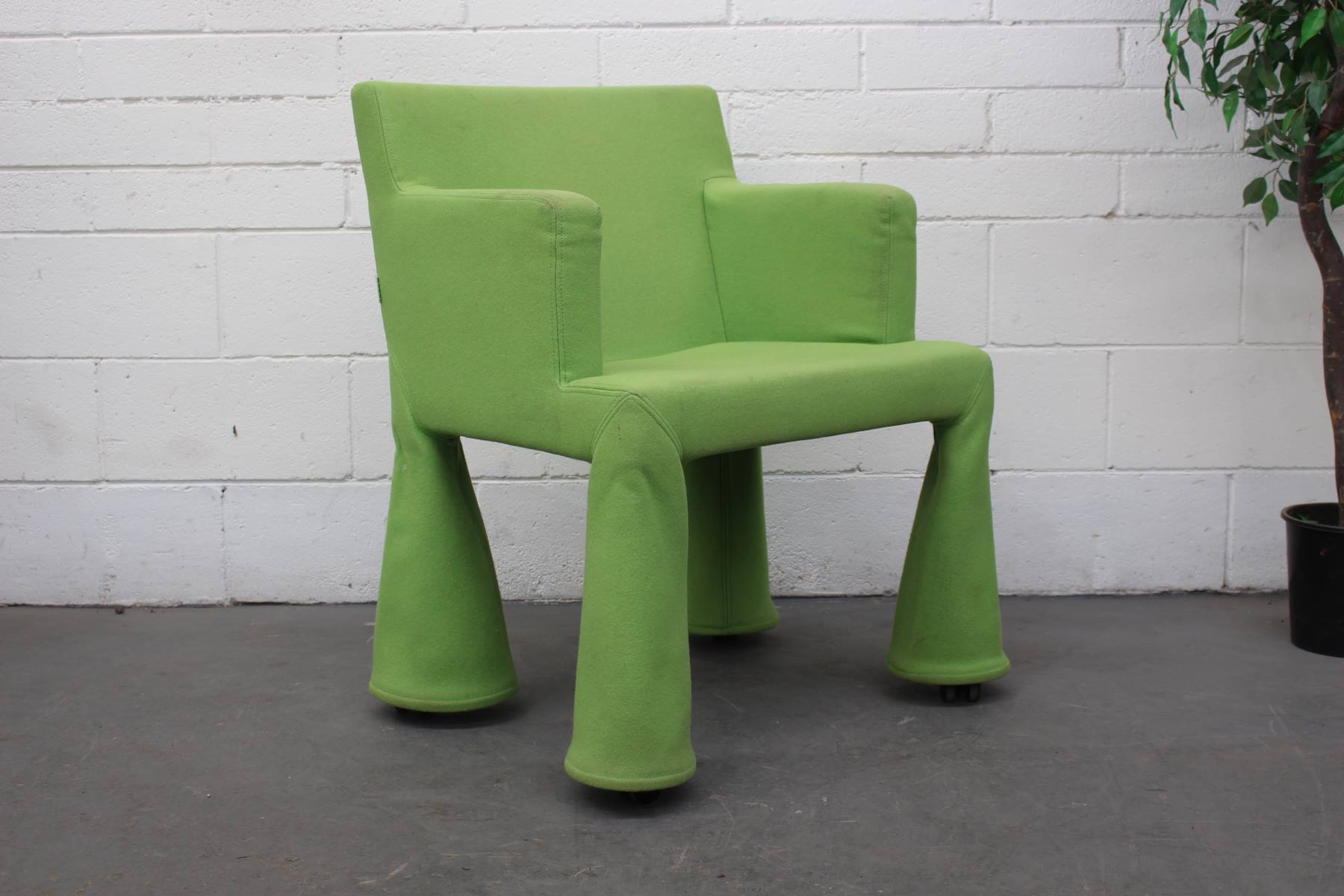 DC186 VIP Green Chair by Moooi Egans Office Relocations